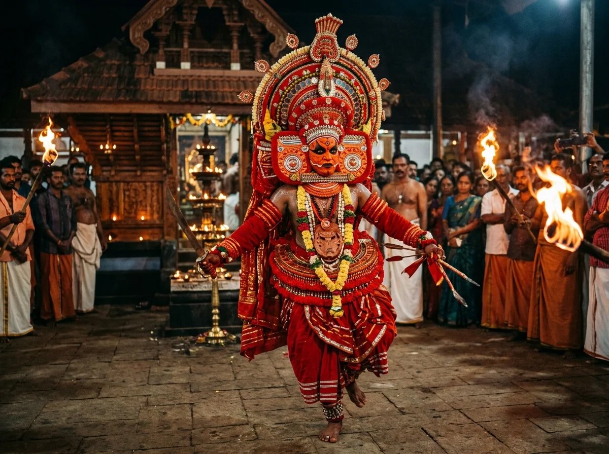 Theyyam Cultural Dance Kannur